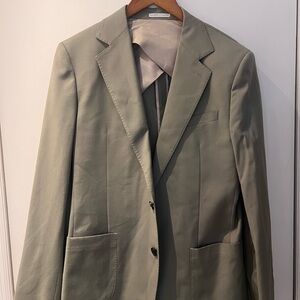 Reiss Men's Blazer in Sage Green
